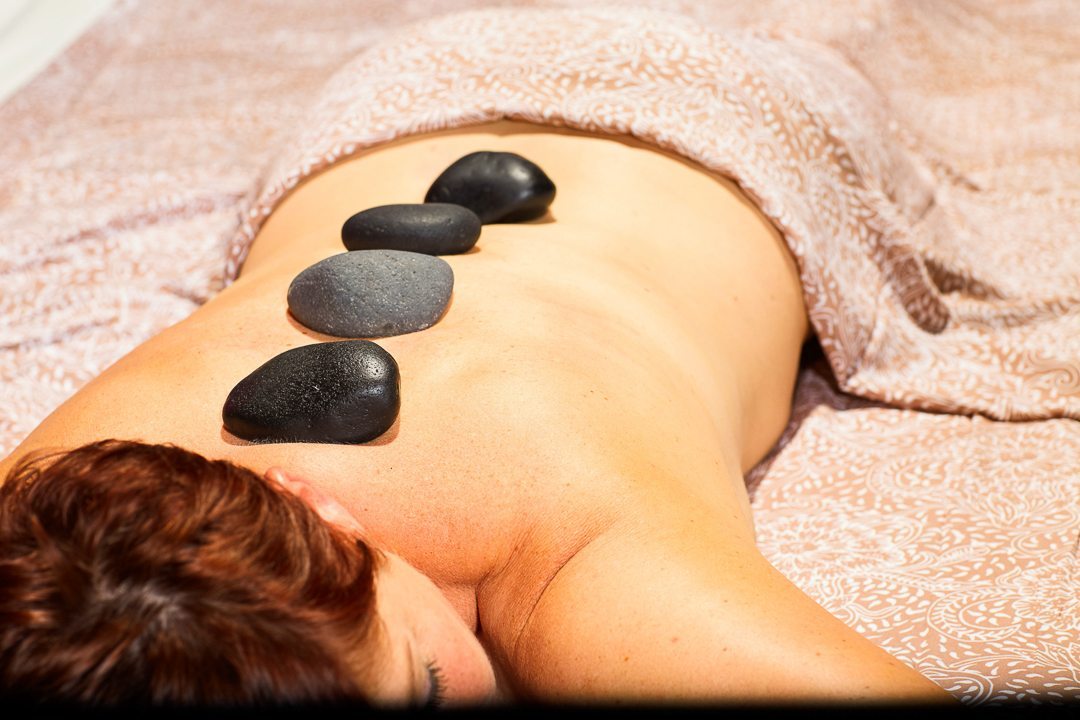 Hot stone Blissful massage at Bali retreat