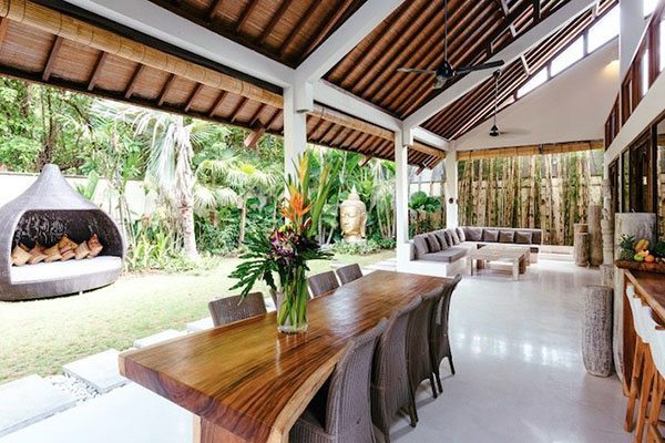Seminyak Health and Wellness Retreat Accommodation living area