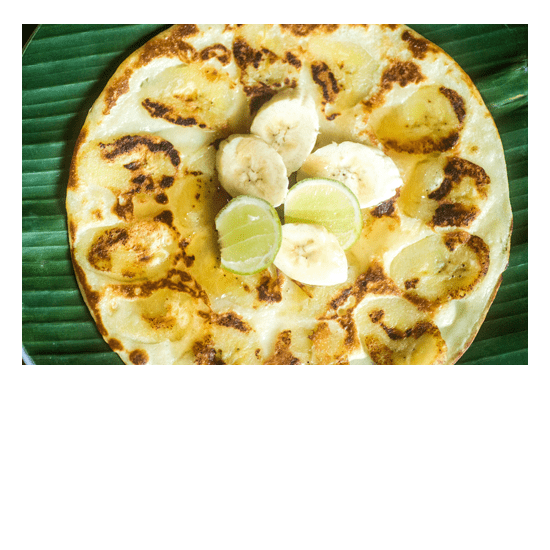 Unlimited Delicious Gorgeous Food at Bliss Sanctuary For Women - Banana Pancakes