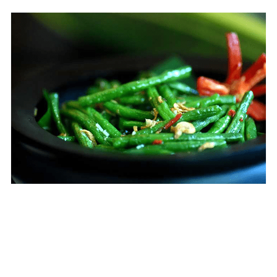 Green Beans with Chilli and Garlic