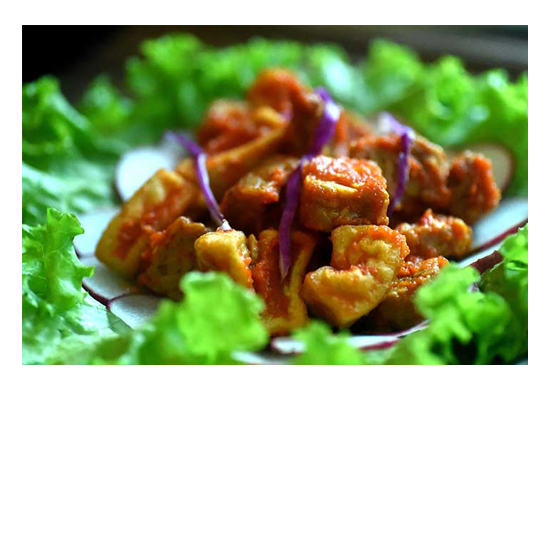 Tempe Tahu Sauce Tomat - Healthy Choices Menu at Bliss Retreat Tempe Tahu Sauce Tomat - Healthy Choices Menu at Bliss Retreat