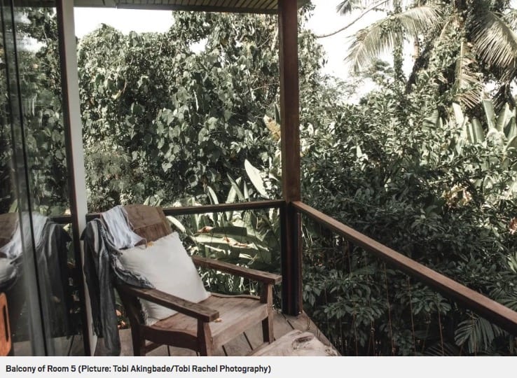 Bedroom balcony, Metro online article Bliss Bali retreat